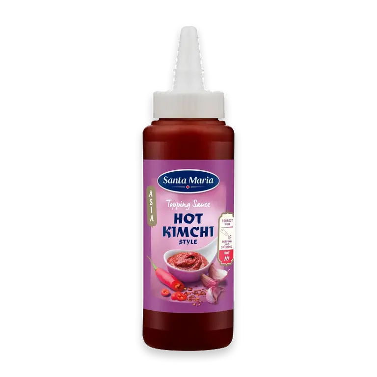 Santa Maria Topping Sauce Hot Kimchi Style