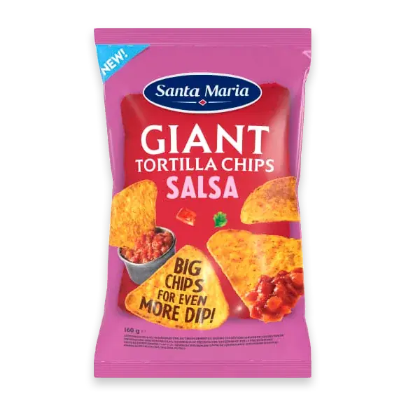 Santa Maria Tortilla Chips Giant Salsa