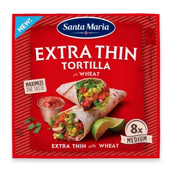 Santa Maria Tortilla Vete Extra Tunn