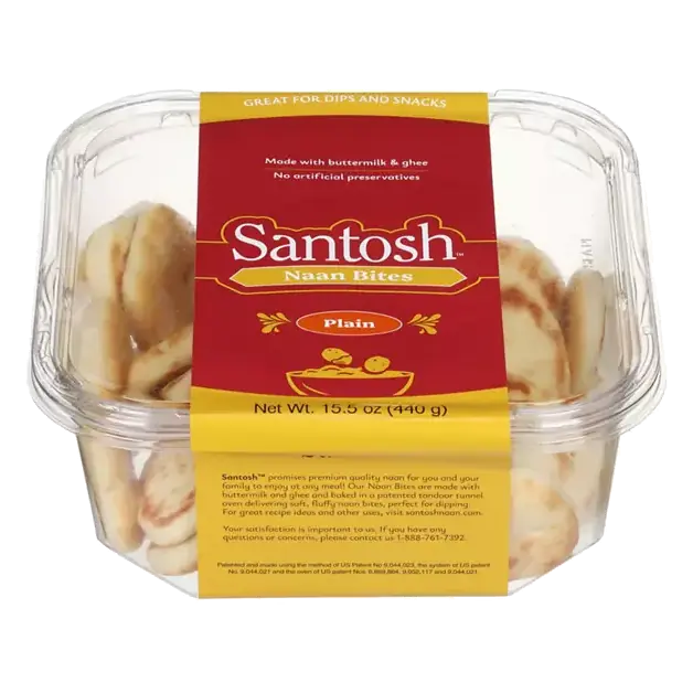 Naan Bites, Plain