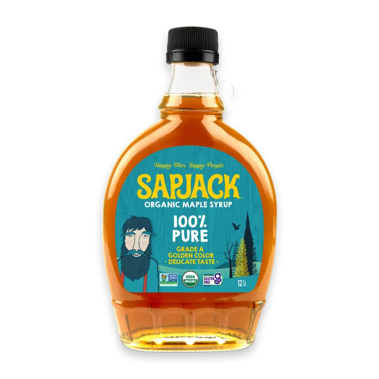 Organic Grade A Golden Vermont Maple Syrup