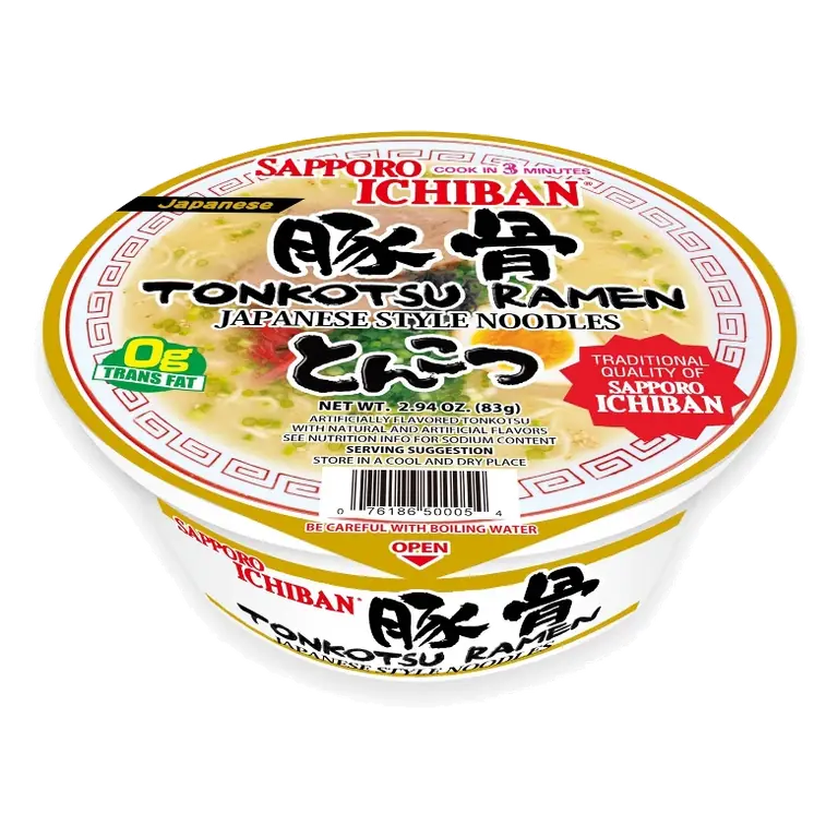 Sapporo Ichiban Ramen Pork Tonkotsu Bowl, 2.94oz