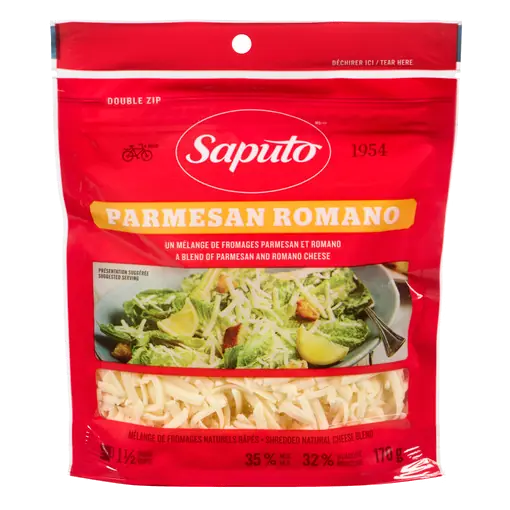 Cheese Shredded Parmesan Romano 170 g