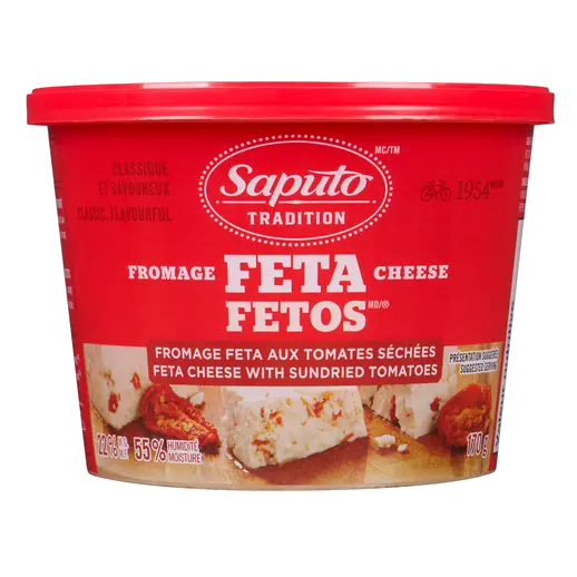 Feta Cheese With Sundried Tomatoes 170 g