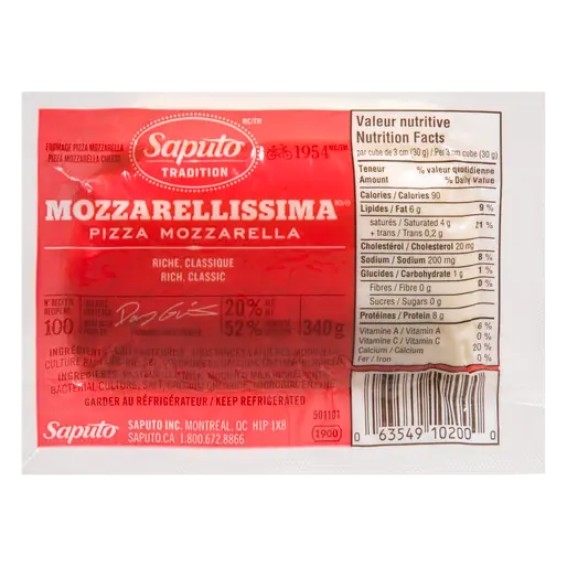 Mozzarellissima Cheese 340 g