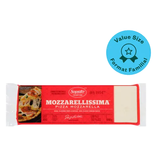 Mozzarellissima Cheese Mozzarella 690 g