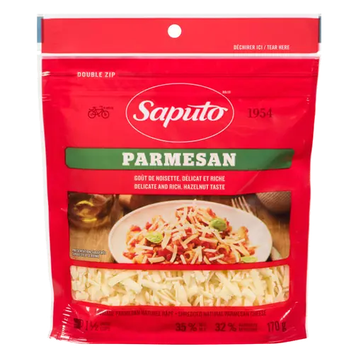 Shredded Cheese Parmesan 170 g