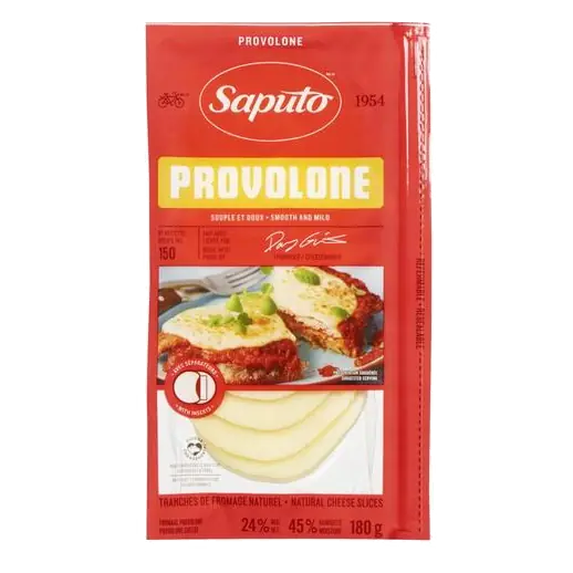 Sliced Natural Cheese Provolone 180 g