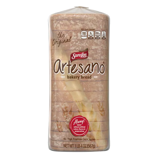Artesano Original White Bread Sliced