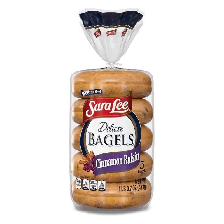 Cinnamon Raisin Deluxe Bagels