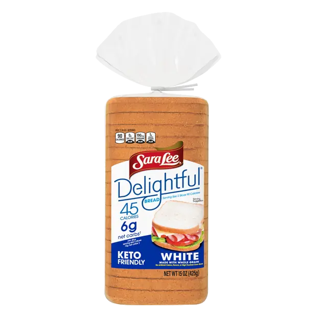 Delightful Keto Friendly Whole Grain White Bread Sliced