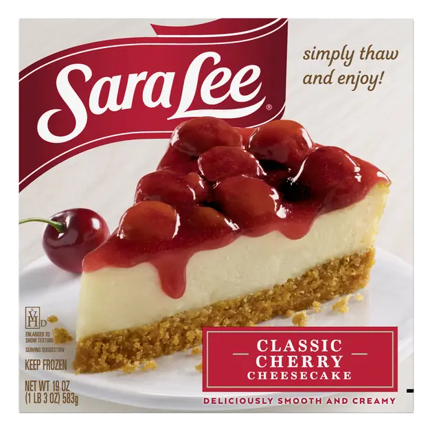 Sara Lee Premium Original Cream Cheesecake Cherry