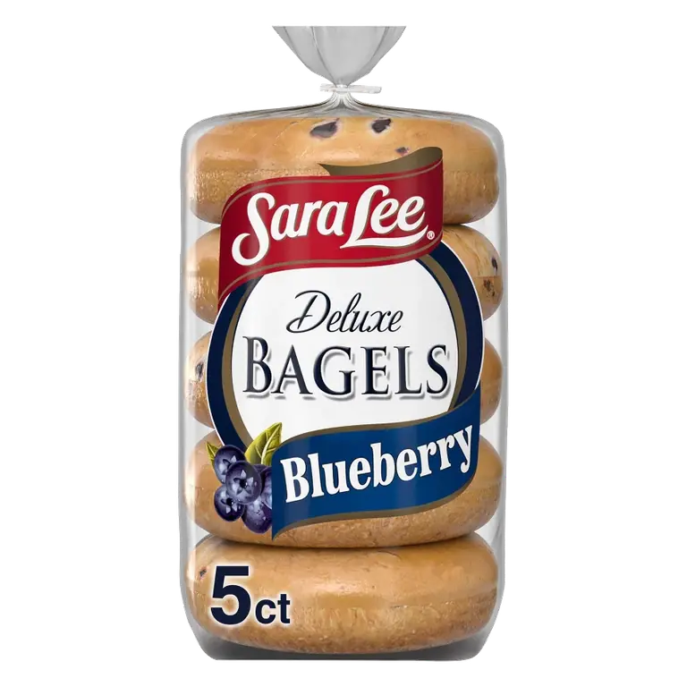 Sara Lee Blueberry Bagels, 15oz/5ct