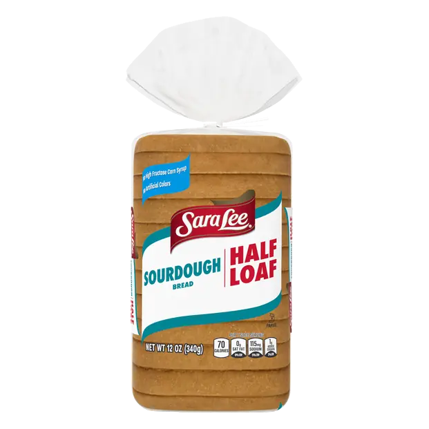 Sourdough Bread Sliced Half Loaf