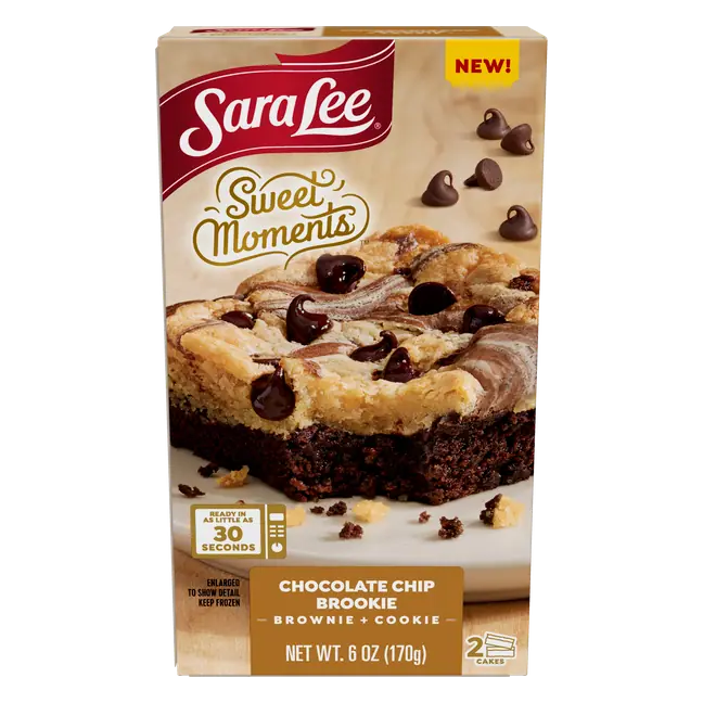 Sara Lee Sweet Moments 2CT Brookie 6oz