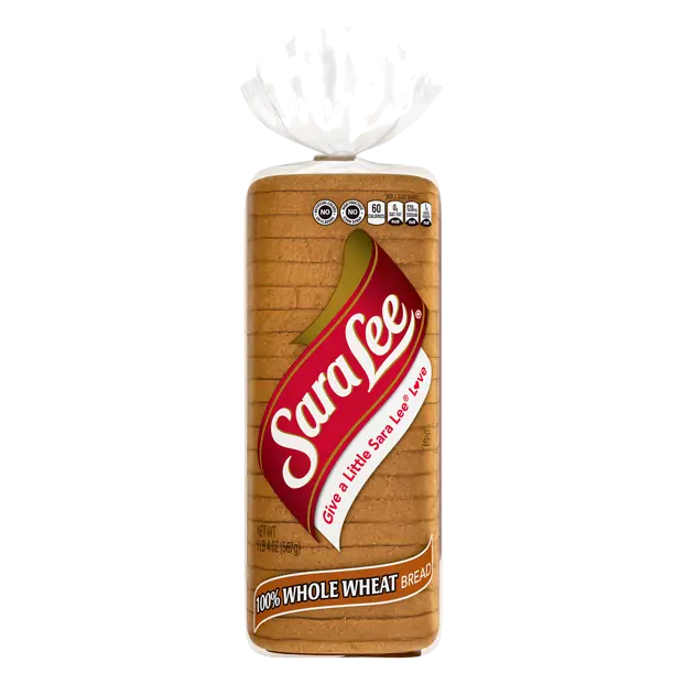 Whole Grain 100% Whole Wheat Bread Sliced