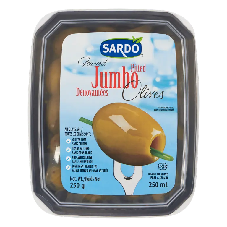 Jumbo Pitted Olives 250 ml