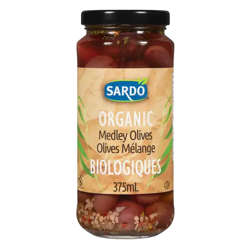 Organic Olives Medley 375 ml