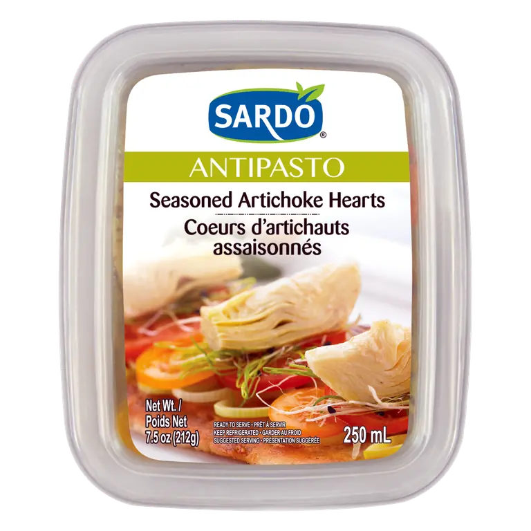 Antipasto Artichoke Hearts Seasoned 250 ml