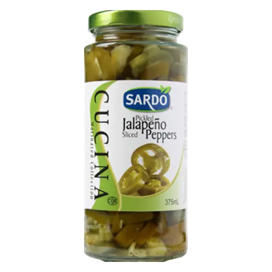 Jalapeño Peppers Sliced Pickled 375 ml