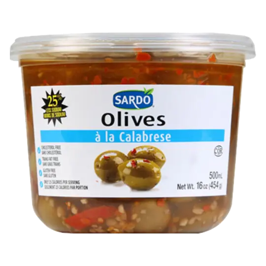 Olives Calabrese Style 500 ml