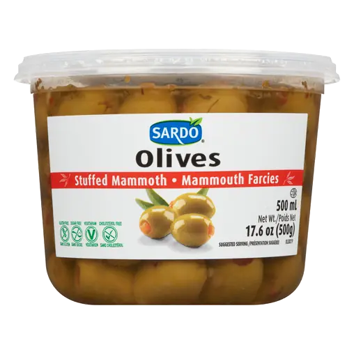 Olives Stuffed Mammoth 500 ml