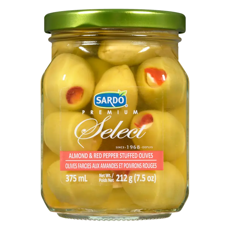 Olives Stuffed With Almond Red Pepper 375 ml