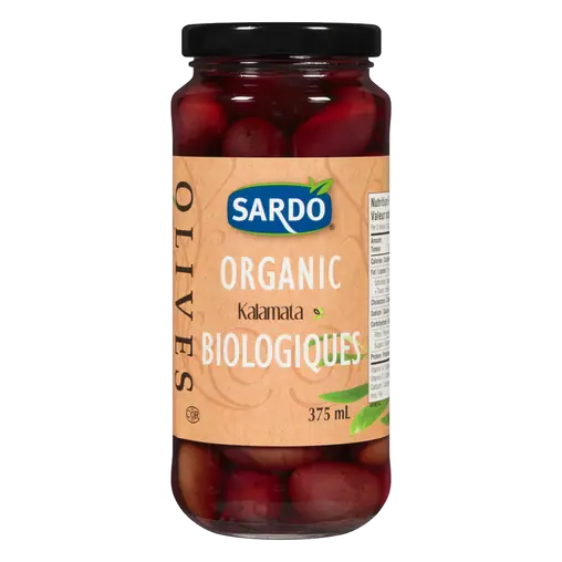 Organic Kalamata Olives 375 ml