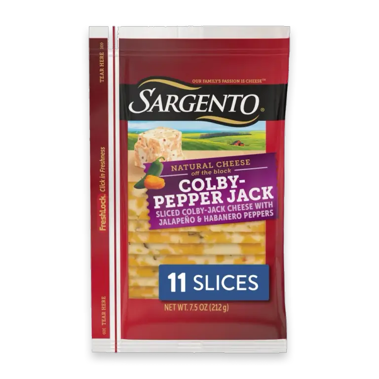 Colby Pepper Jack Sliced Cheese