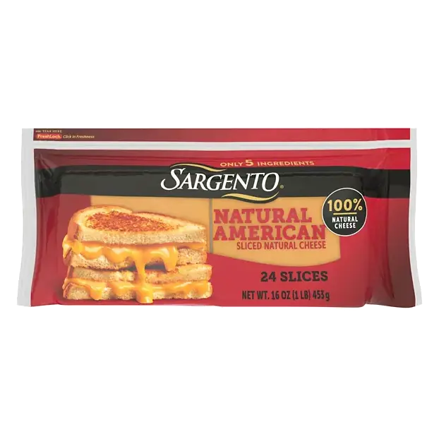 Natural American Sliced Cheese