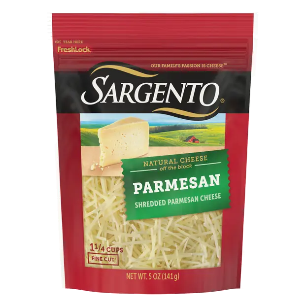 Off The Block Fine Cut Shredded Parmesan Cheese