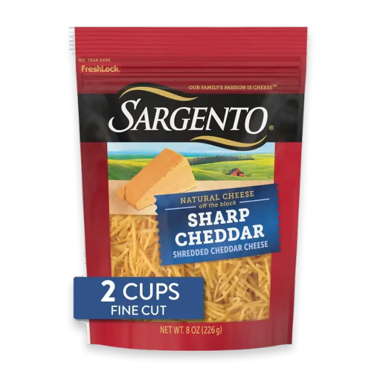 Shredded Sharp Cheddar Cheese