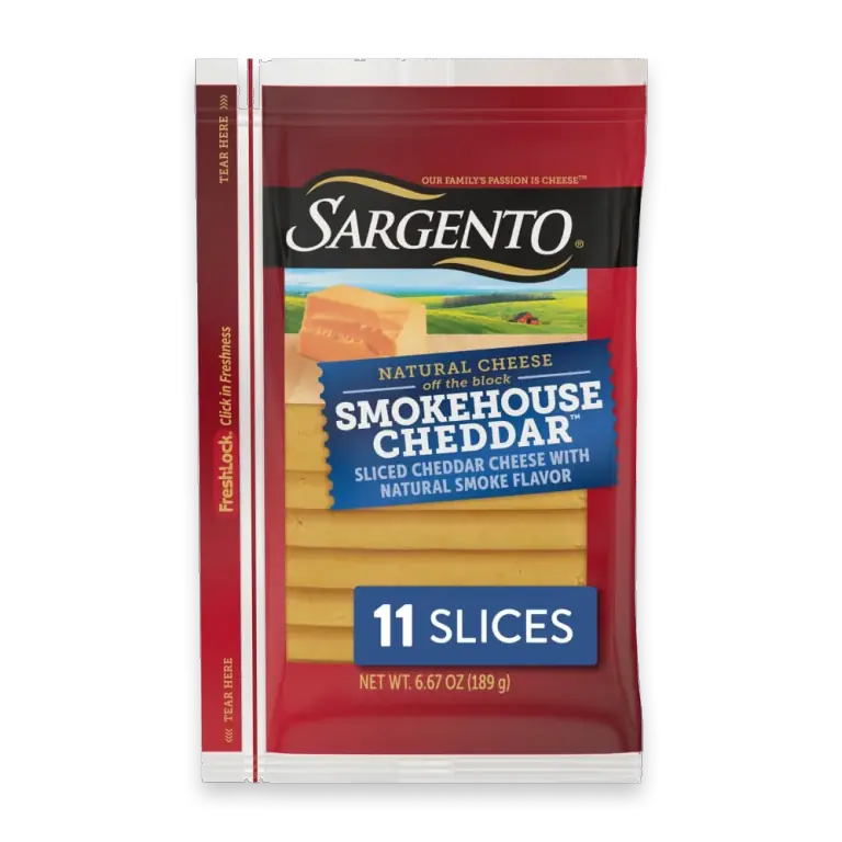 Smokehouse Cheddar Sliced Cheese