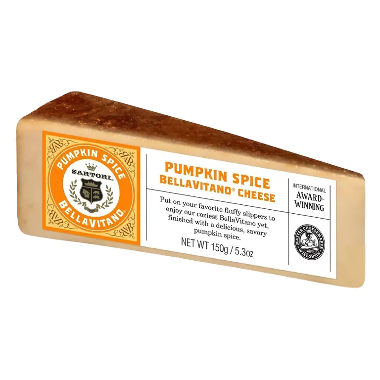 Sartori BellaVitano Pumpkin Cheeses, 5.3oz