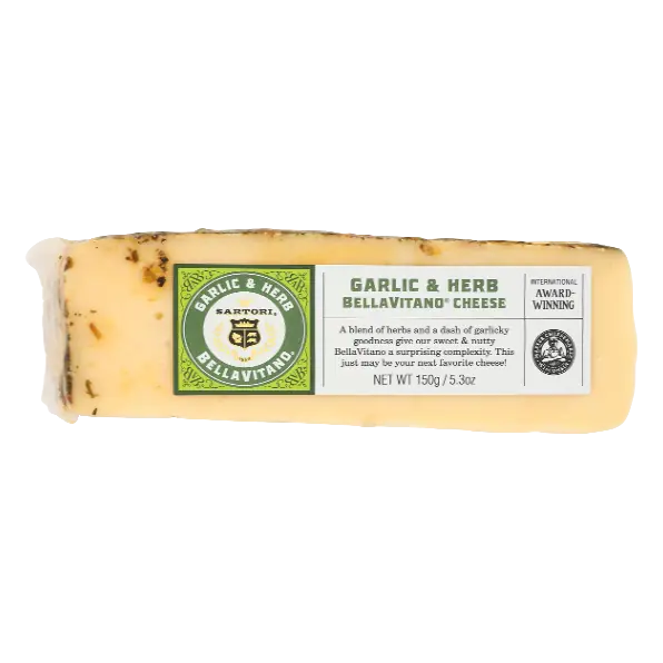Garlic & Herb Bellavitano Cheese