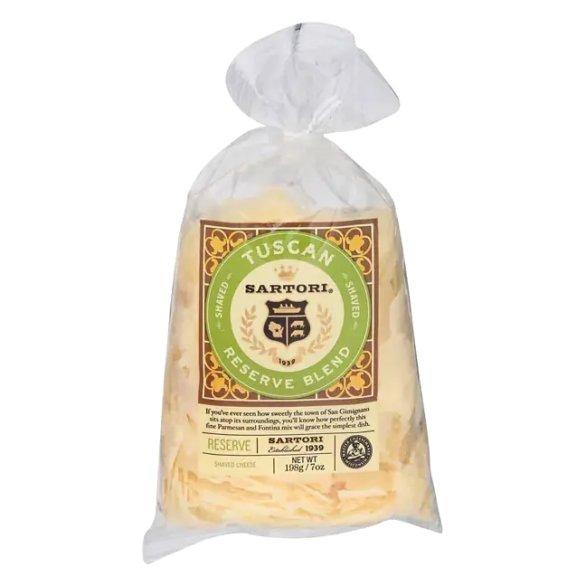 Shaved Cheese, Tuscan Reserve Blend