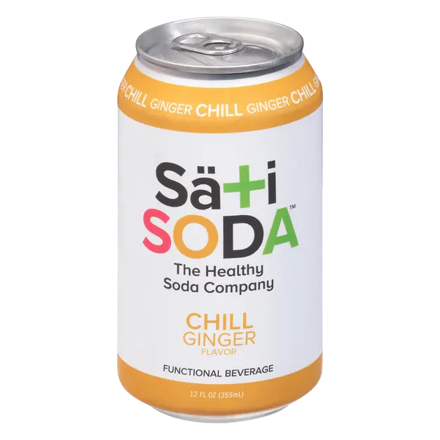 Sati Chill Ginger Flavor Functional Soda Beverage