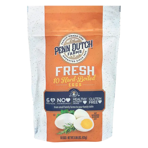 Hard-Cooked Peeled Eggs - 10 ct