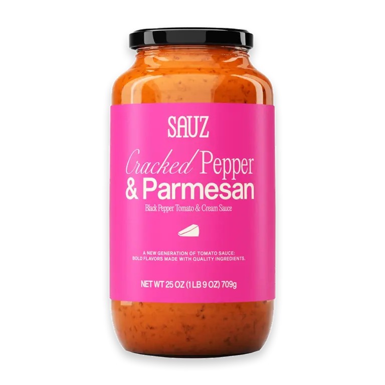 Cracked Pepper & Parmesan Tomato & Cream Sauce 25 oz