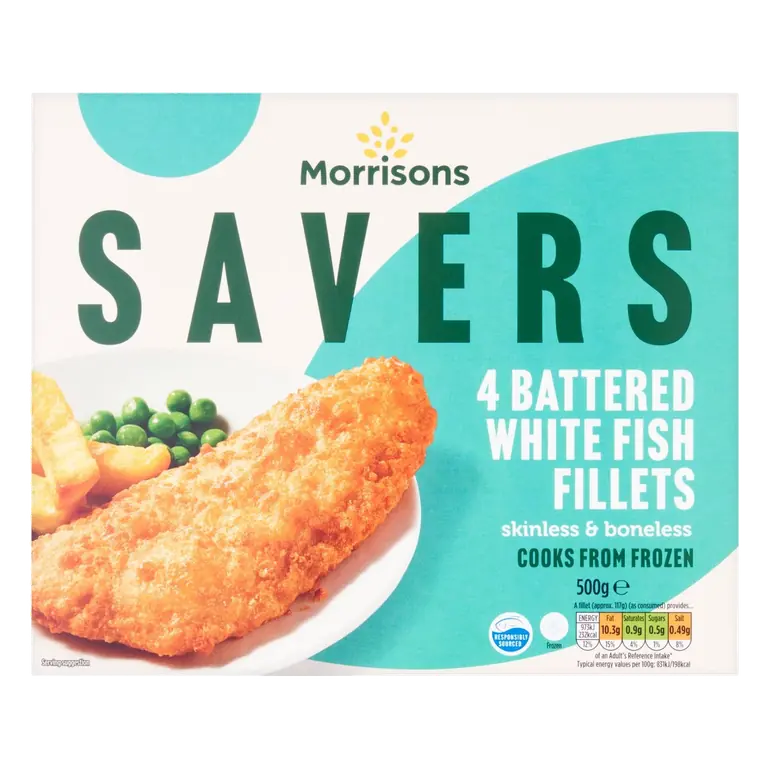 Morrisons Savers Battered Whitefish