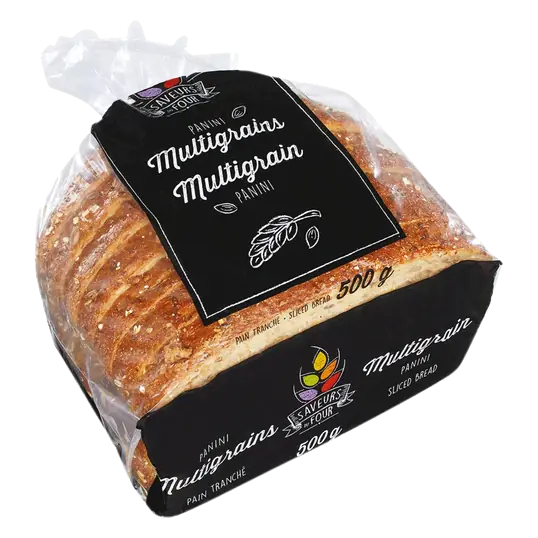 Bread Multigrain Panini Sliced Bread 500 g (Frozen)