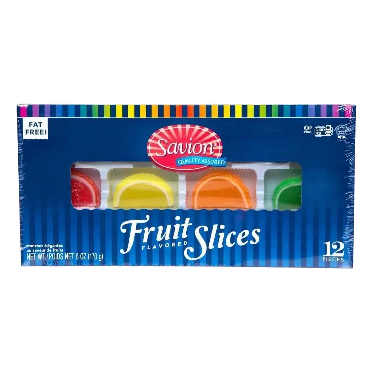 Savion Fruit Flavored Slices, 6oz