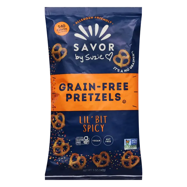 Grain Free Lil' Bit Spicy Pretzels