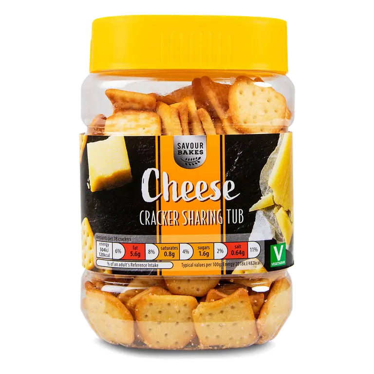 Cheese Cracker Sharing Tub