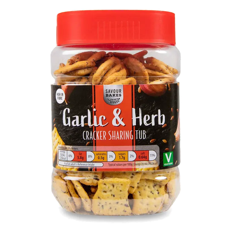 Garlic & Herb Cracker Sharing Tub