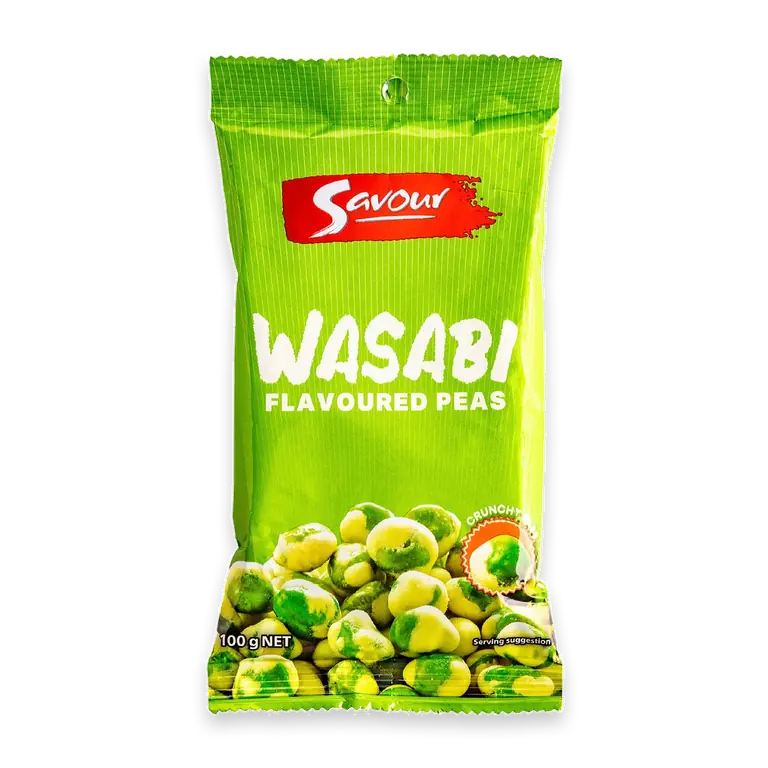 Snacks Peas Wasabi Flavoured