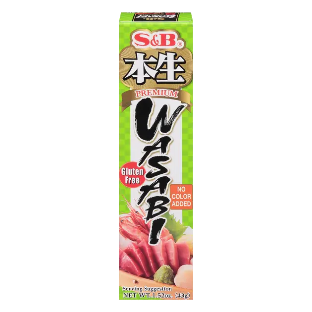 S&B Fresh Grated Wasabi in Tube
