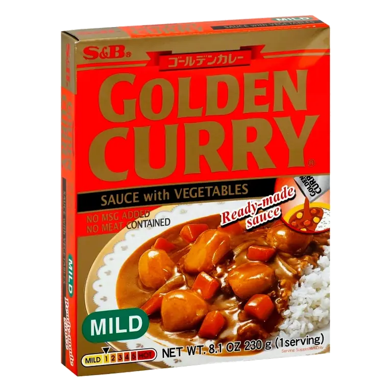 Golden Curry Sauce with Vegetables