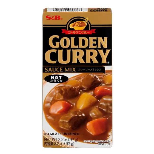 Hot Golden Japanese Curry Sauce Mix