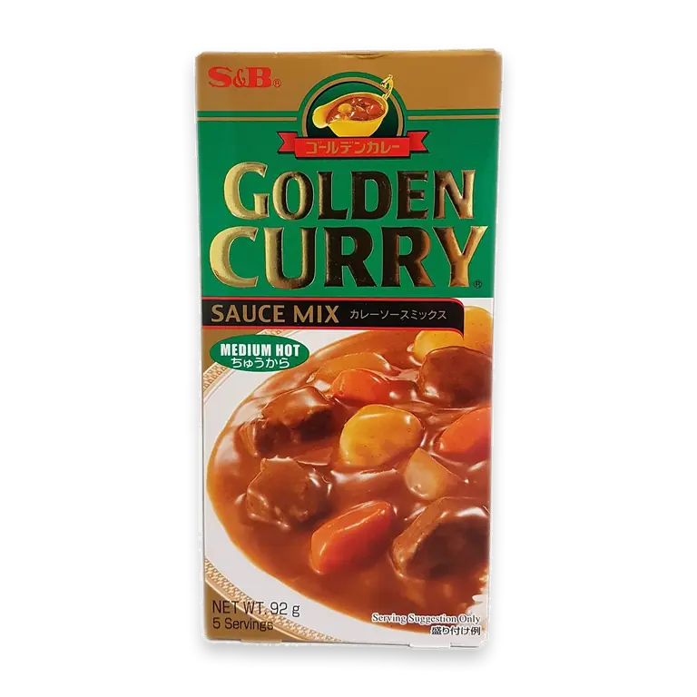 S&B Curry Mix Golden Medium Hot